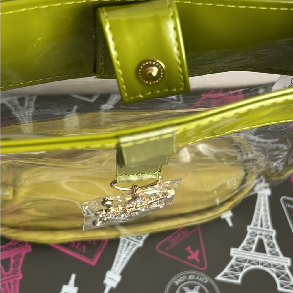 Transparent Green Handbag - Picture 4 of 11